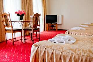 Отель Hotel Groman Сенкоцин Двухместный номер с 1 кроватью или 2 отдельными кроватями-3